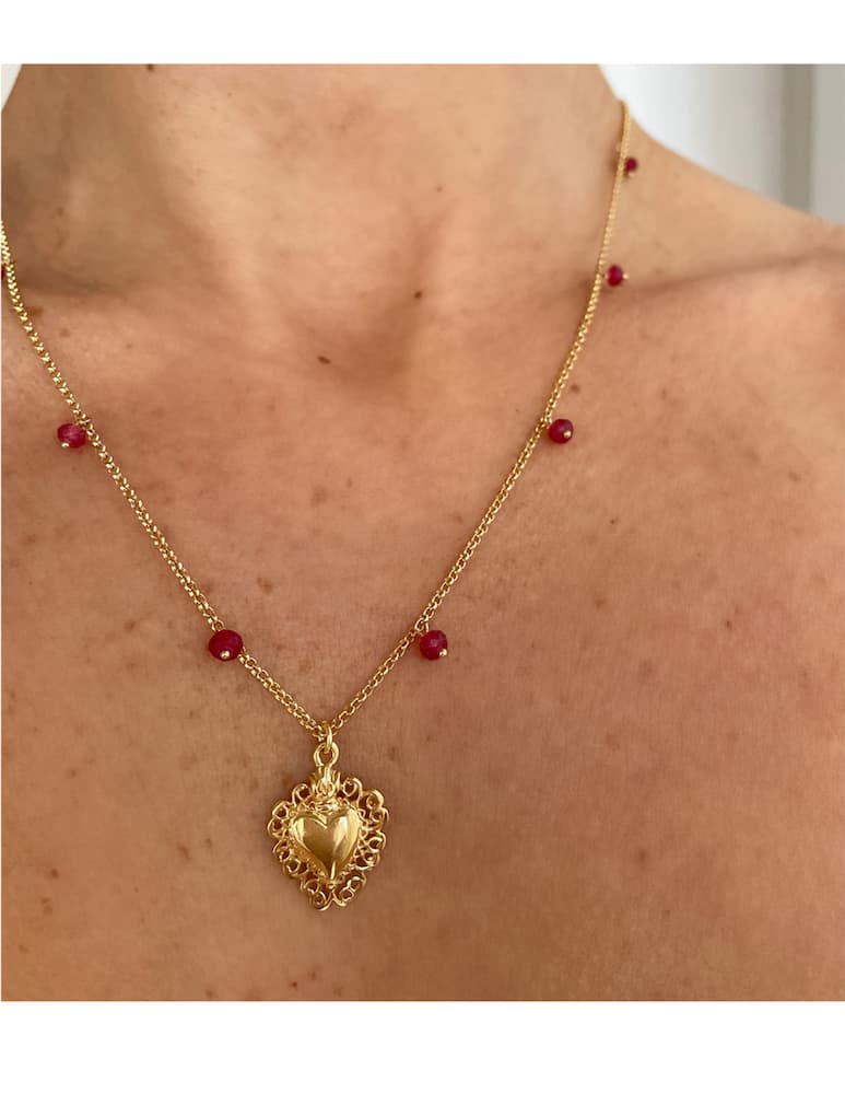 rinascente Noon Milan Collana Cuore Sacro