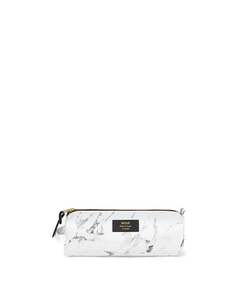 rinascente Wouf White Marble School Pencil case
