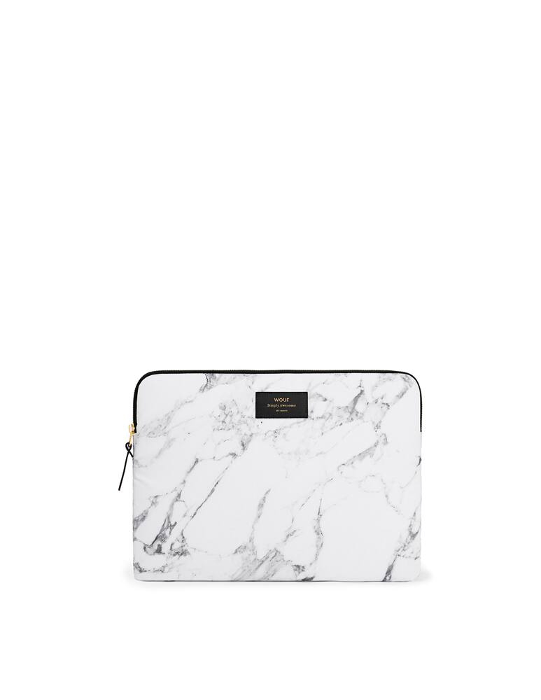 rinascente Wouf White Marble 13"