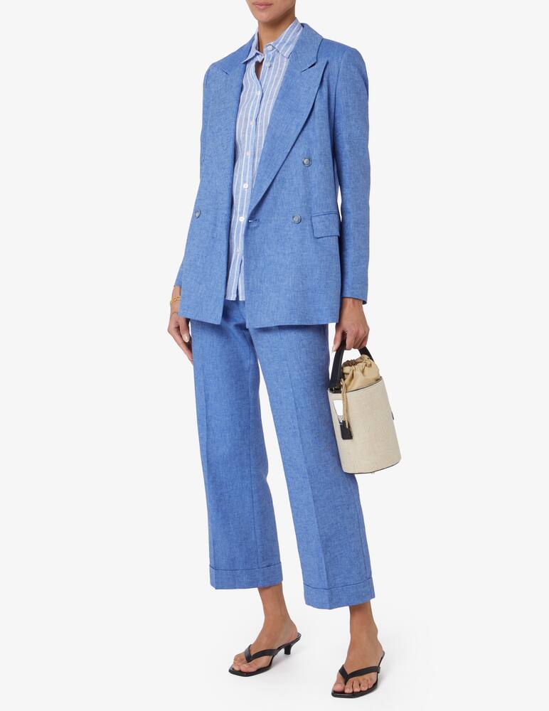 rinascente Elizabeth Ascot Pantaloni tasche zip con risvolto