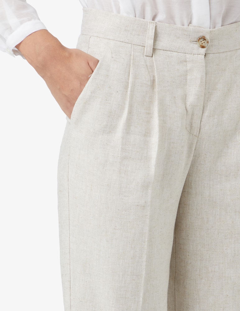 rinascente Elizabeth Ascot Palazzo trousers with pleats
