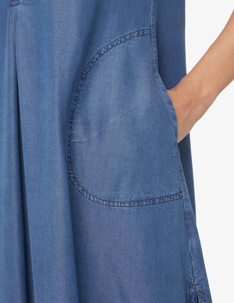 rinascente Elizabeth Ascot Polo neck short sleeve dress