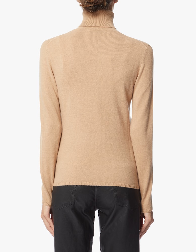 rinascente Pure Cashmere Dolcevita a manica lunga in cashmere