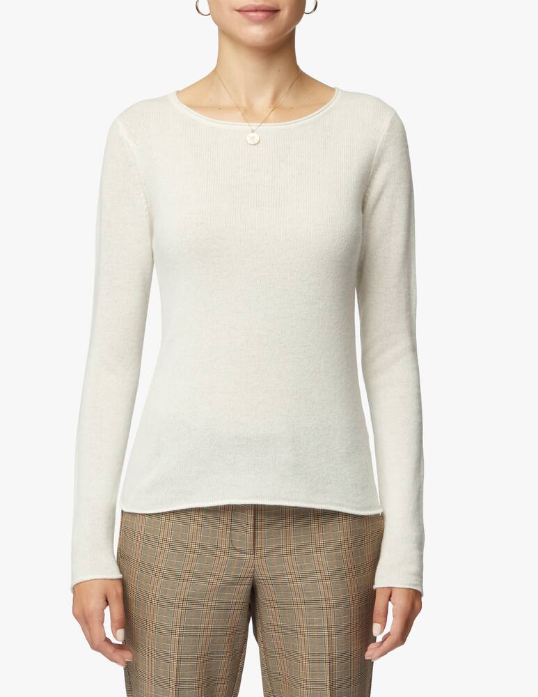 rinascente Pure Cashmere Maglione collo a barca con busta
