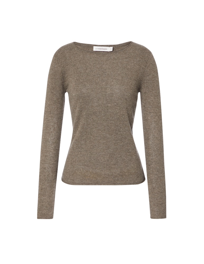 rinascente Pure Cashmere Boat neck jumper with case