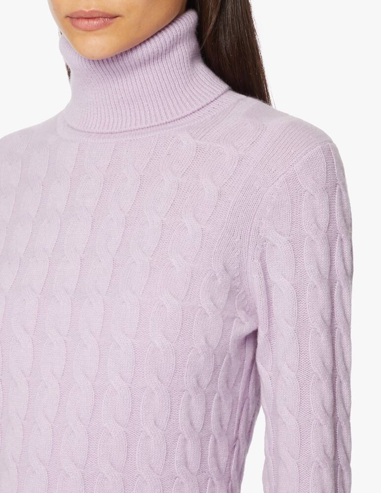 rinascente Pure Cashmere Dolcevita a manica lunga con busta