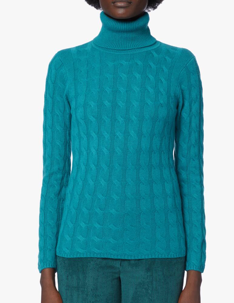 rinascente Pure Cashmere Dolcevita a manica lunga con busta