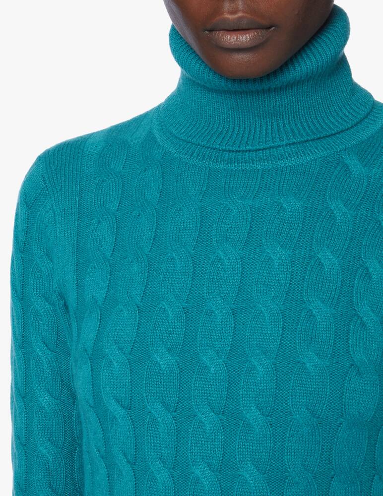 rinascente Pure Cashmere Dolcevita a manica lunga con busta