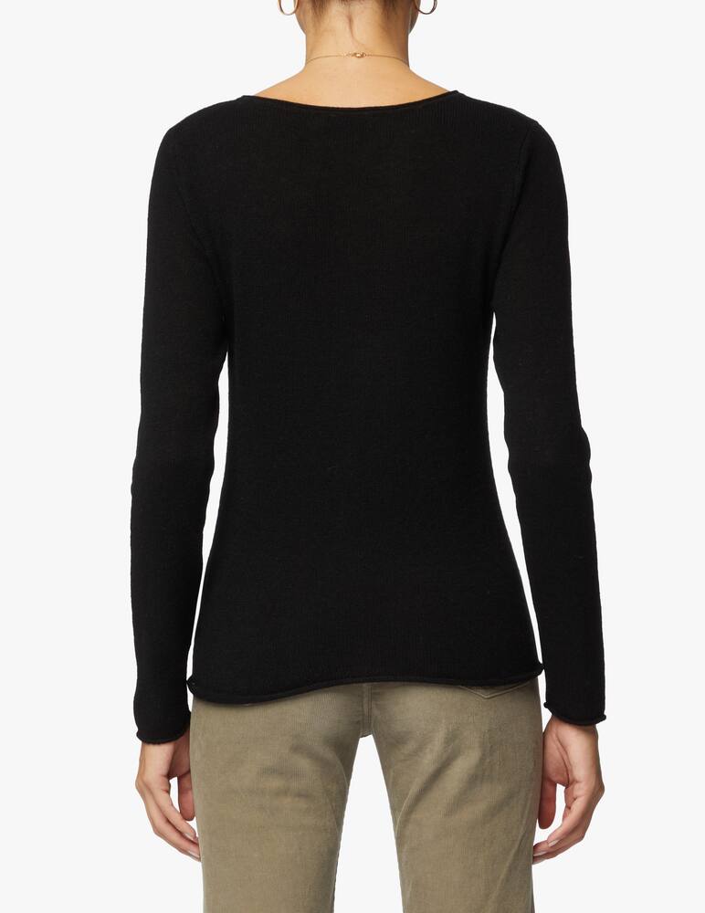 rinascente Pure Cashmere Boat neck jumper with case