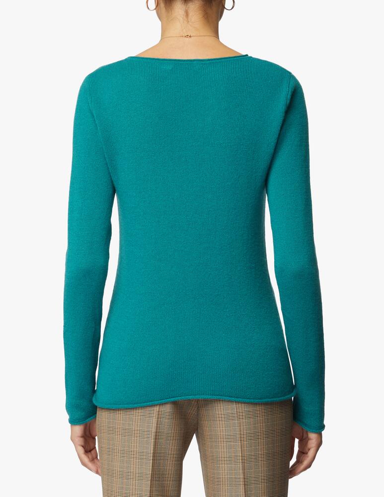 rinascente Pure Cashmere Maglione collo a barca con busta
