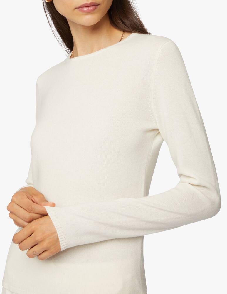 Pure Cashmere Cashmere long sleeve round neck jumper - picture 4 Pure Cashmere Cashmere long sleeve round neck jumper - picture 4