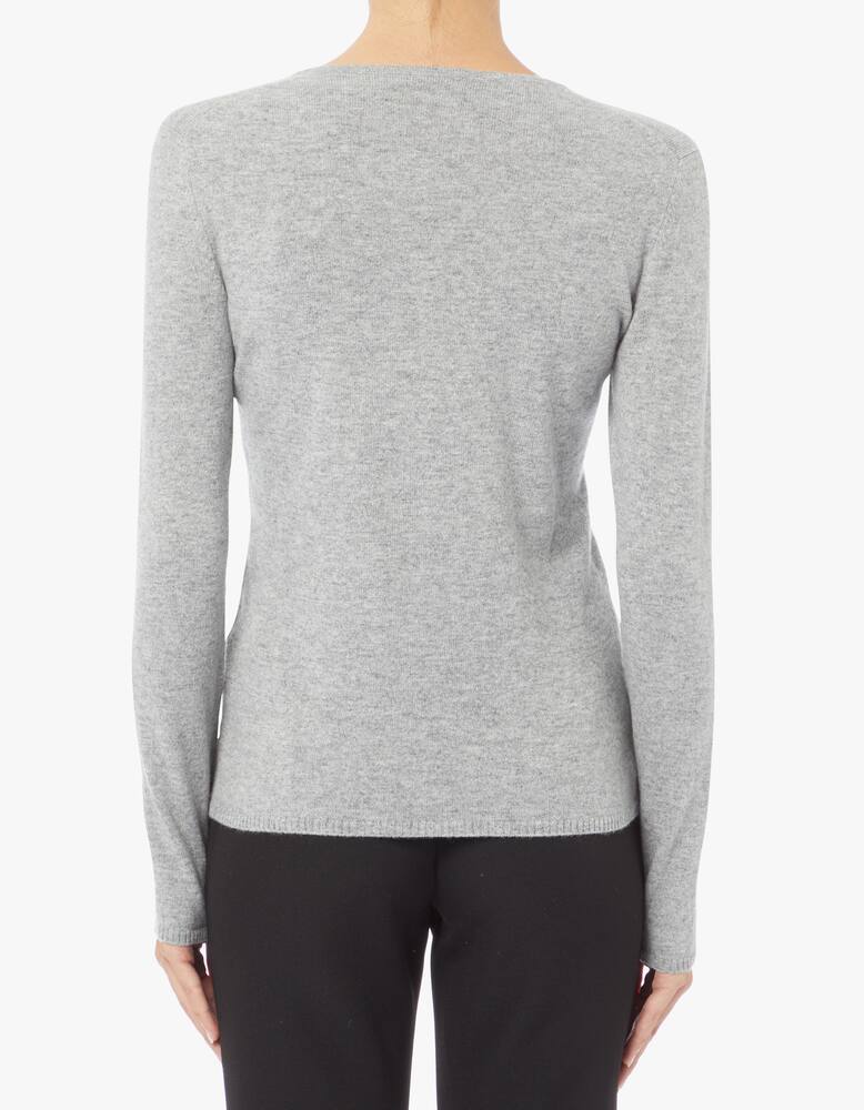 Pure Cashmere Cashmere long sleeve round neck jumper - picture 3