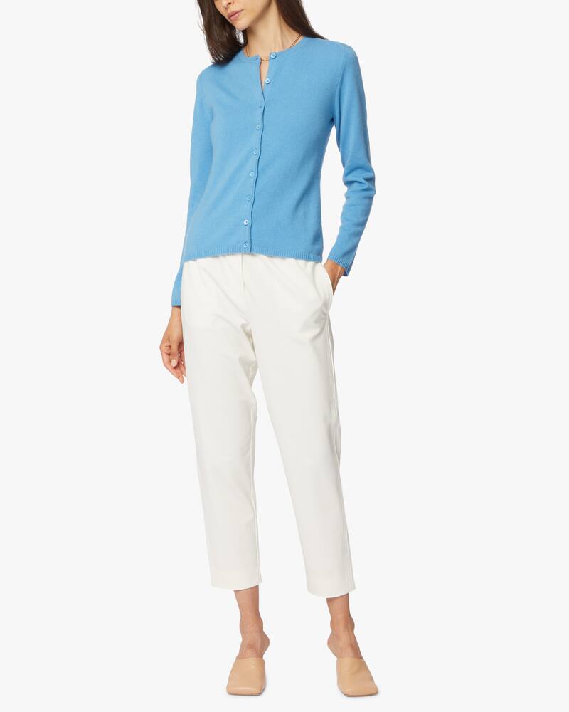 Pure Cashmere Cashmere long sleeve korean neck cardigan - picture 2 Pure Cashmere Cashmere long sleeve korean neck cardigan - picture 2