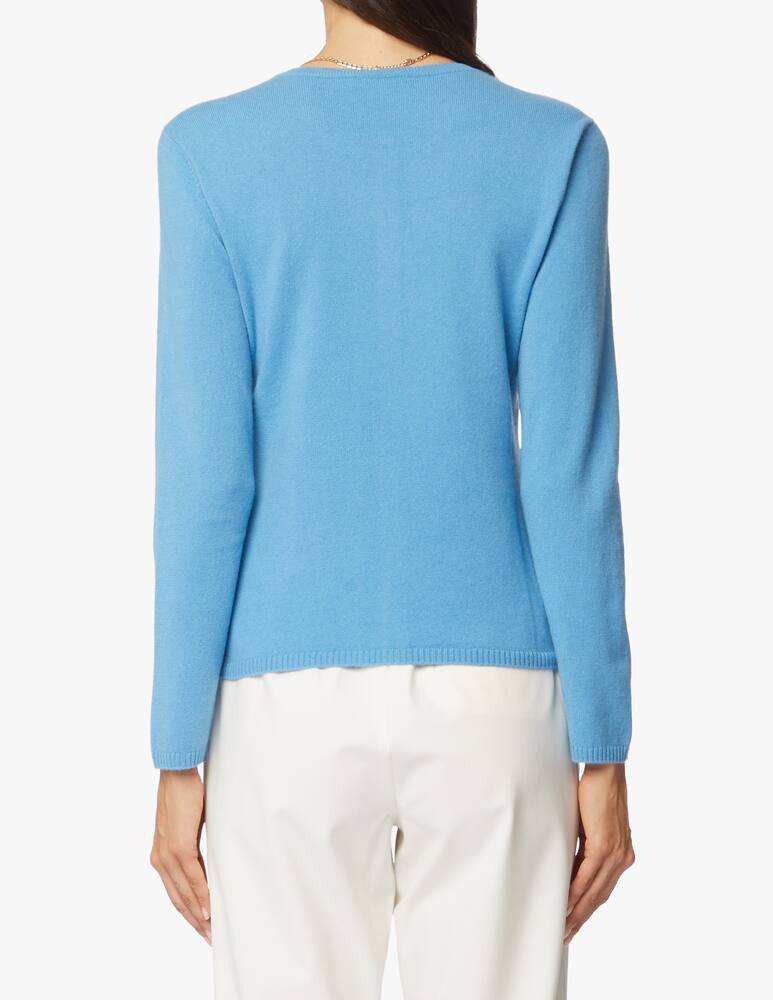 rinascente Pure Cashmere Cardigan alla coreana a manica lunga in cashmere