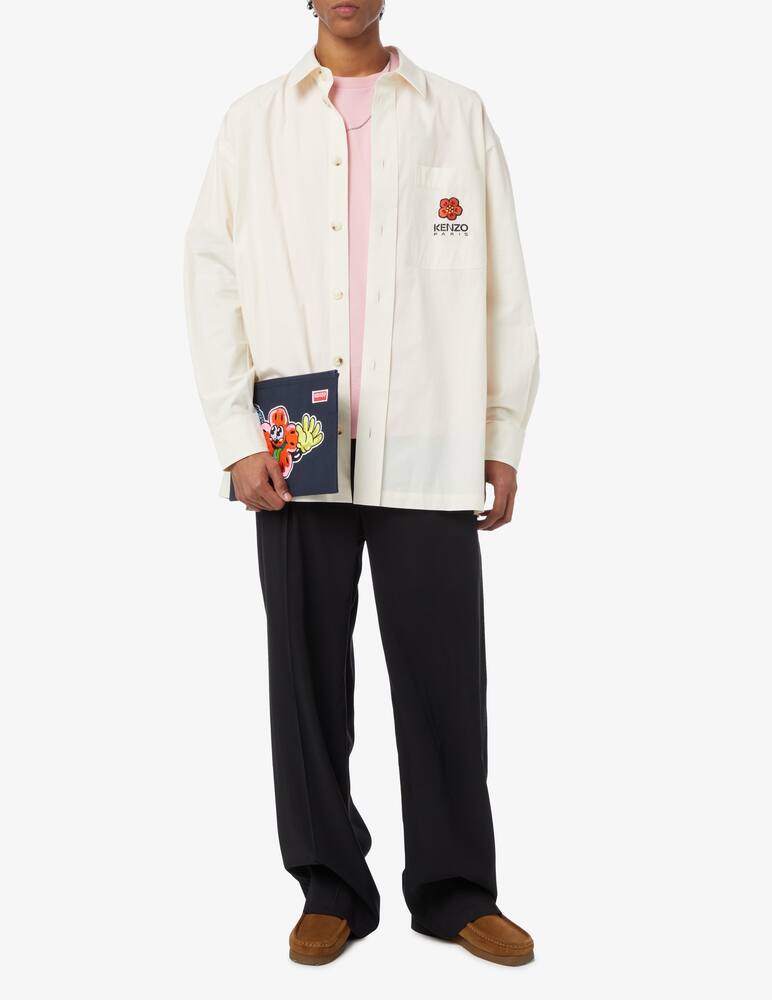 rinascente Kenzo Poppy smile canvas pouch 