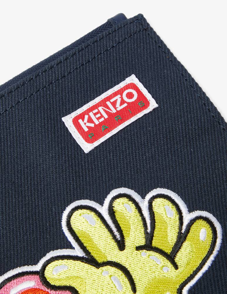 rinascente Kenzo Poppy smile canvas pouch 