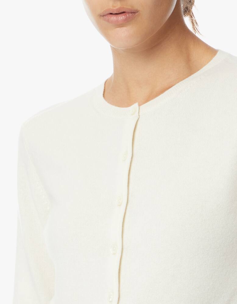 rinascente Pure Cashmere Cashmere long sleeve korean neck cardigan