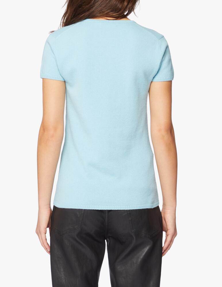 rinascente Pure Cashmere Short sleeve crewneck jumper