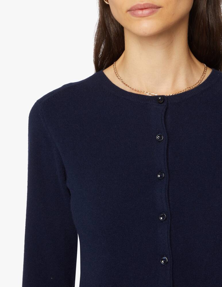 rinascente Pure Cashmere Cashmere long sleeve korean neck cardigan