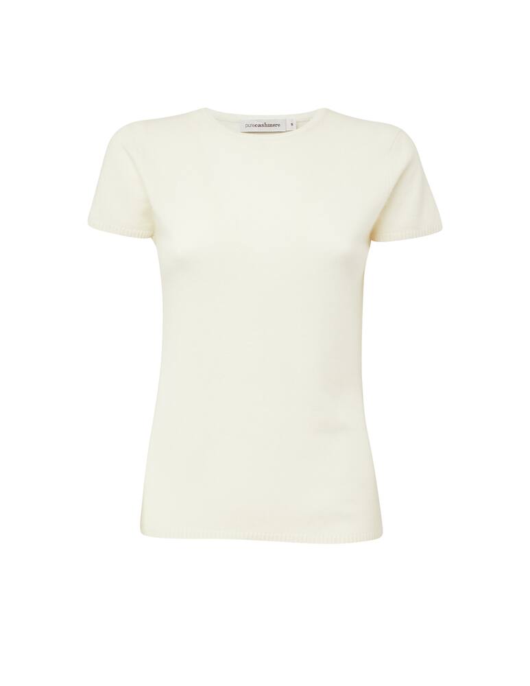 rinascente Pure Cashmere Maglione girocollo a manica corta in cashmere