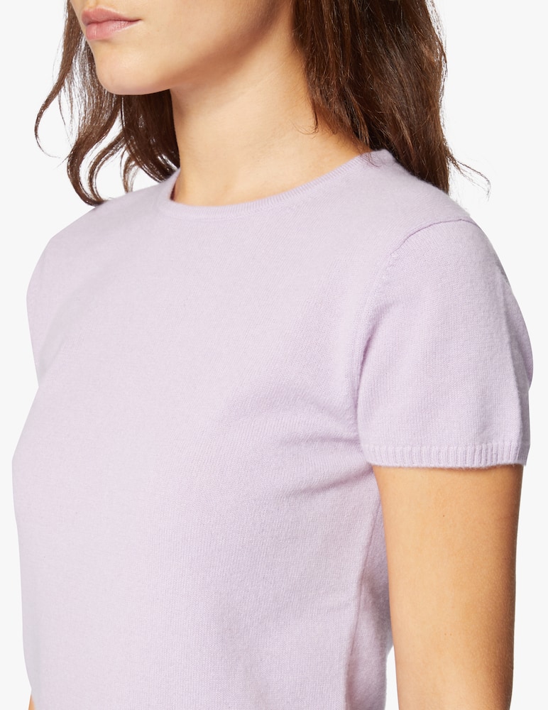 rinascente Pure Cashmere Short sleeve crewneck jumper