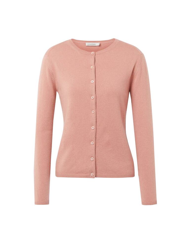 rinascente Pure Cashmere Cardigan collo alla coreana con busta