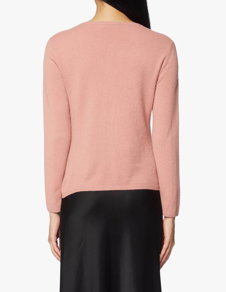 rinascente Pure Cashmere Cardigan collo alla coreana con busta