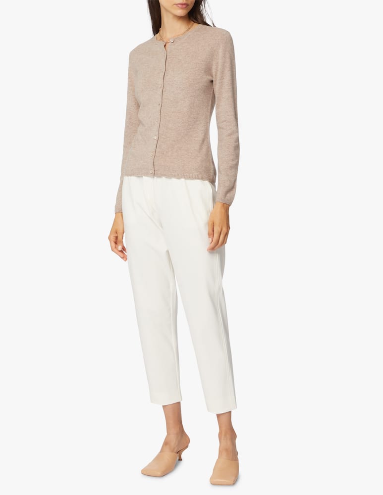 Pure Cashmere Cashmere long sleeved korean neck cardigan - picture 2 Pure Cashmere Cashmere long sleeved korean neck cardigan - picture 2