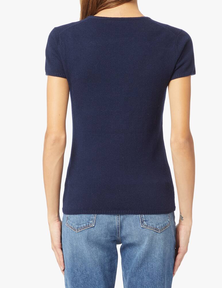 rinascente Pure Cashmere Maglione girocollo manica corta