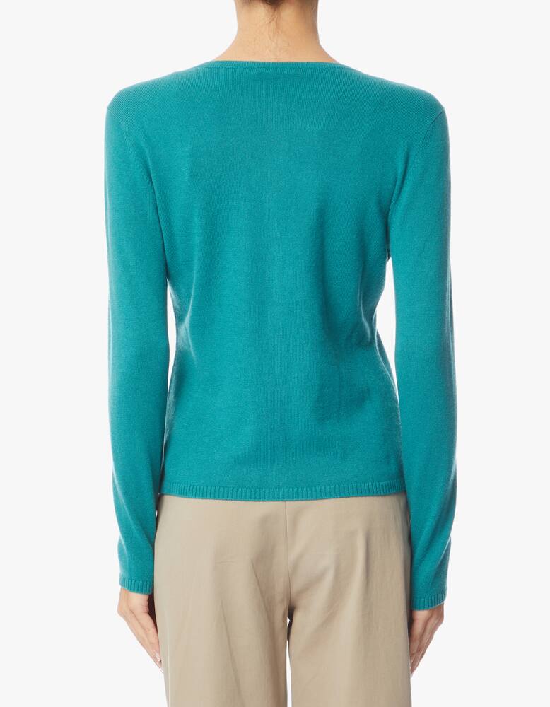 rinascente Pure Cashmere Cardigan alla coreana a manica lunga in cashmere