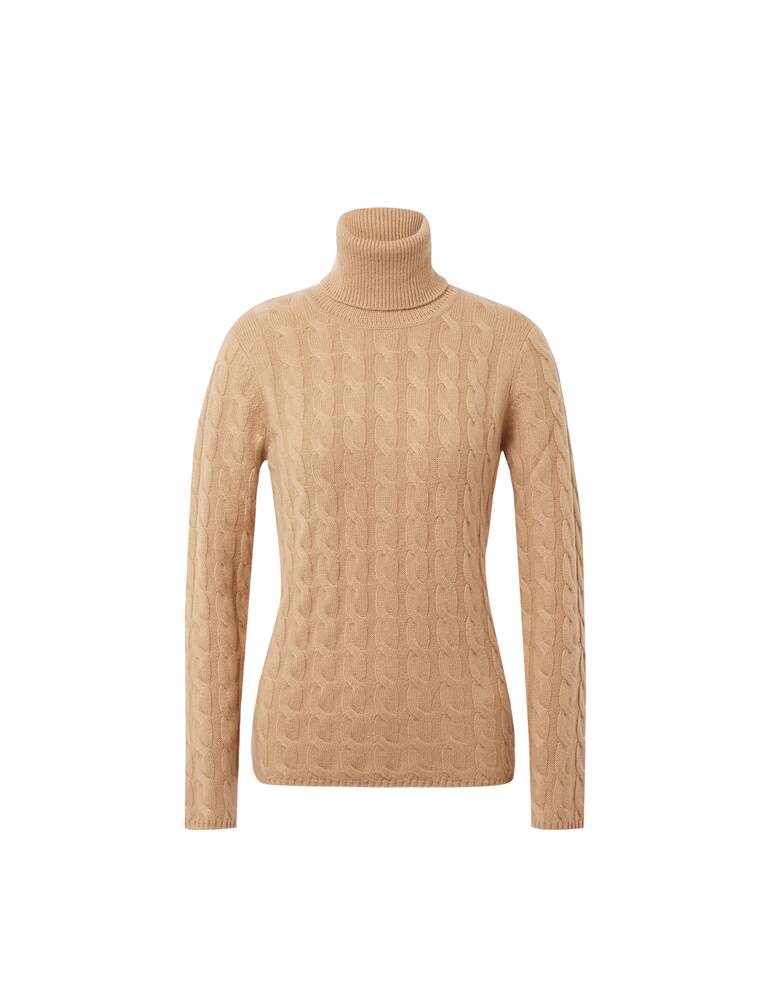 rinascente Pure Cashmere Long sleeve turtle neck with bag