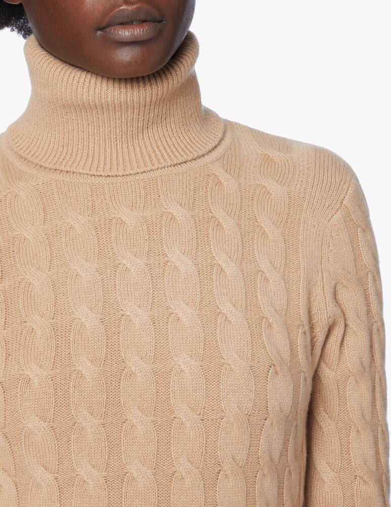 rinascente Pure Cashmere Long sleeve turtle neck with bag