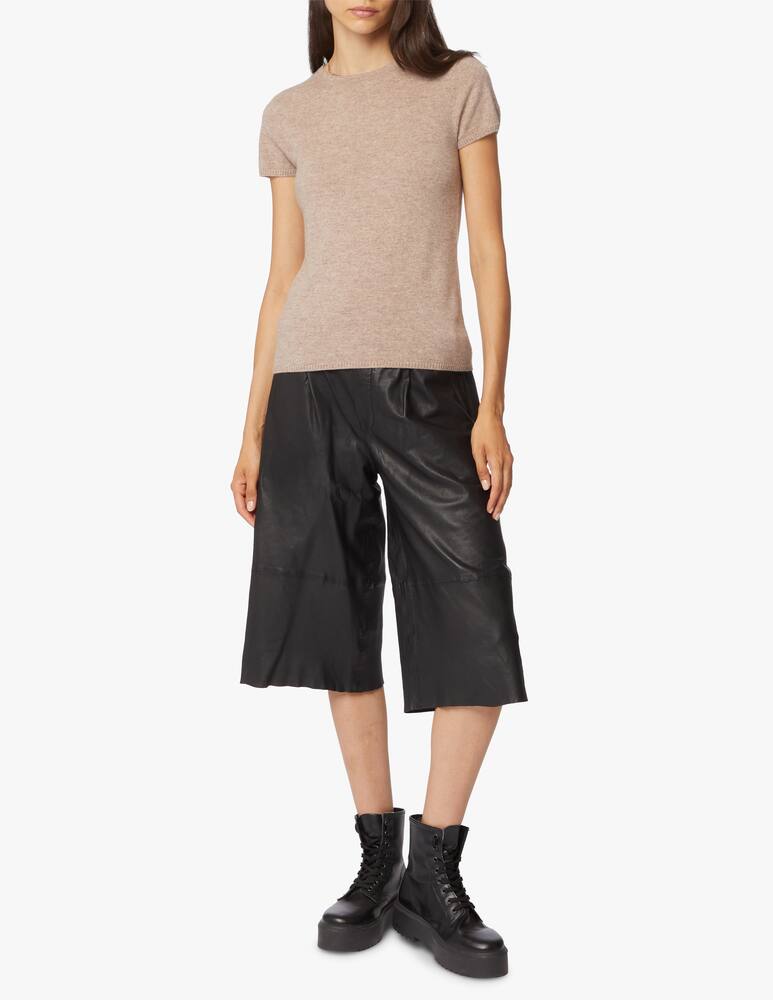 rinascente Pure Cashmere Maglione girocollo a manica corta in cashmere