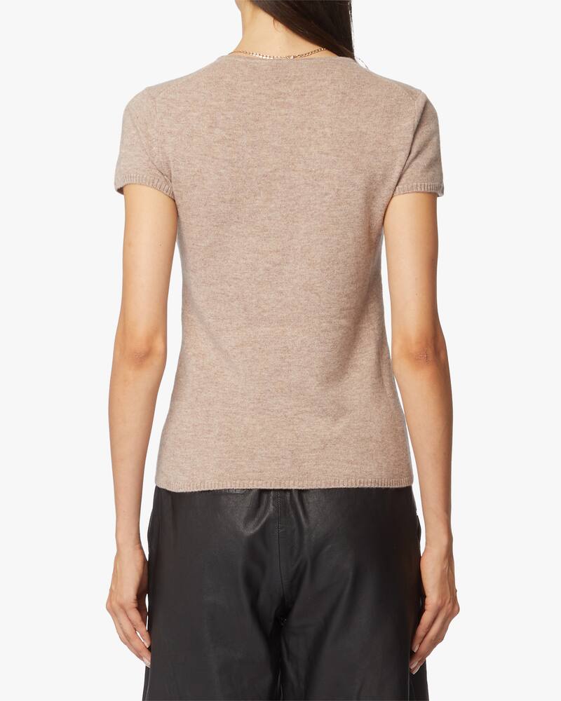 rinascente Pure Cashmere Maglione girocollo a manica corta in cashmere