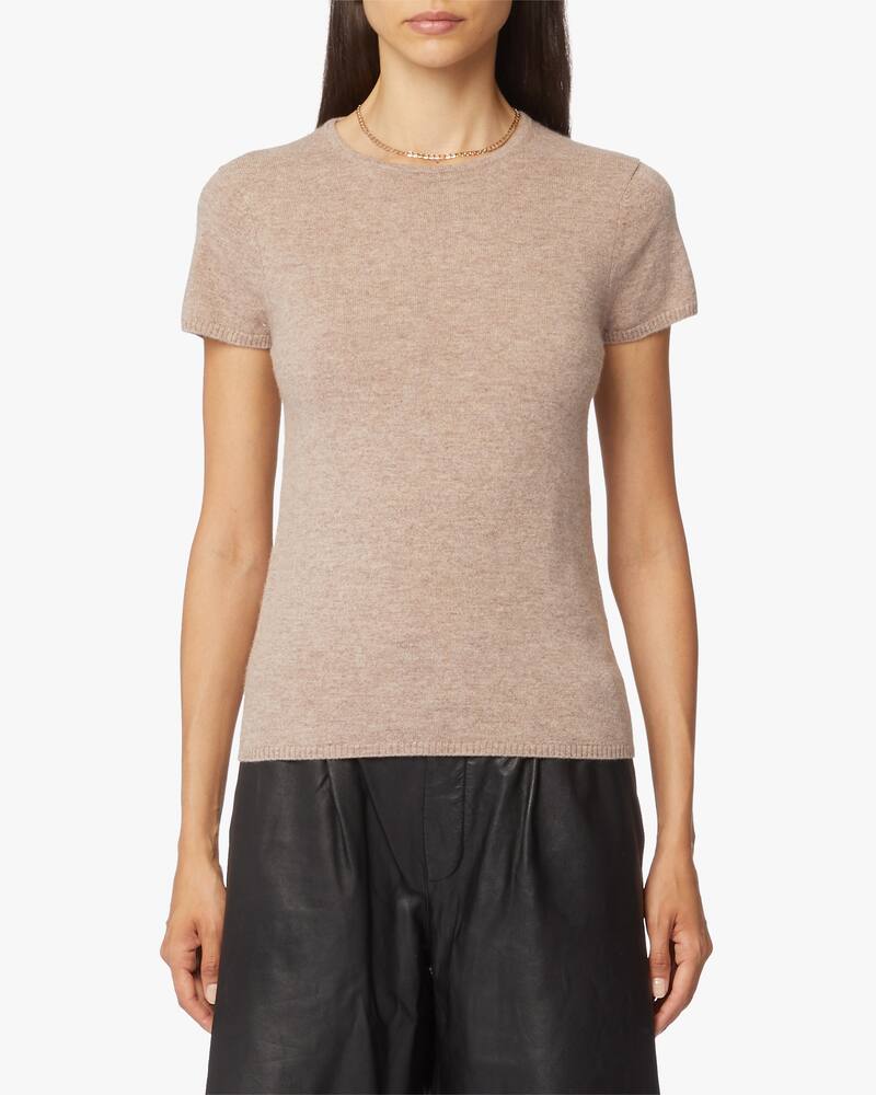 rinascente Pure Cashmere Maglione girocollo a manica corta in cashmere