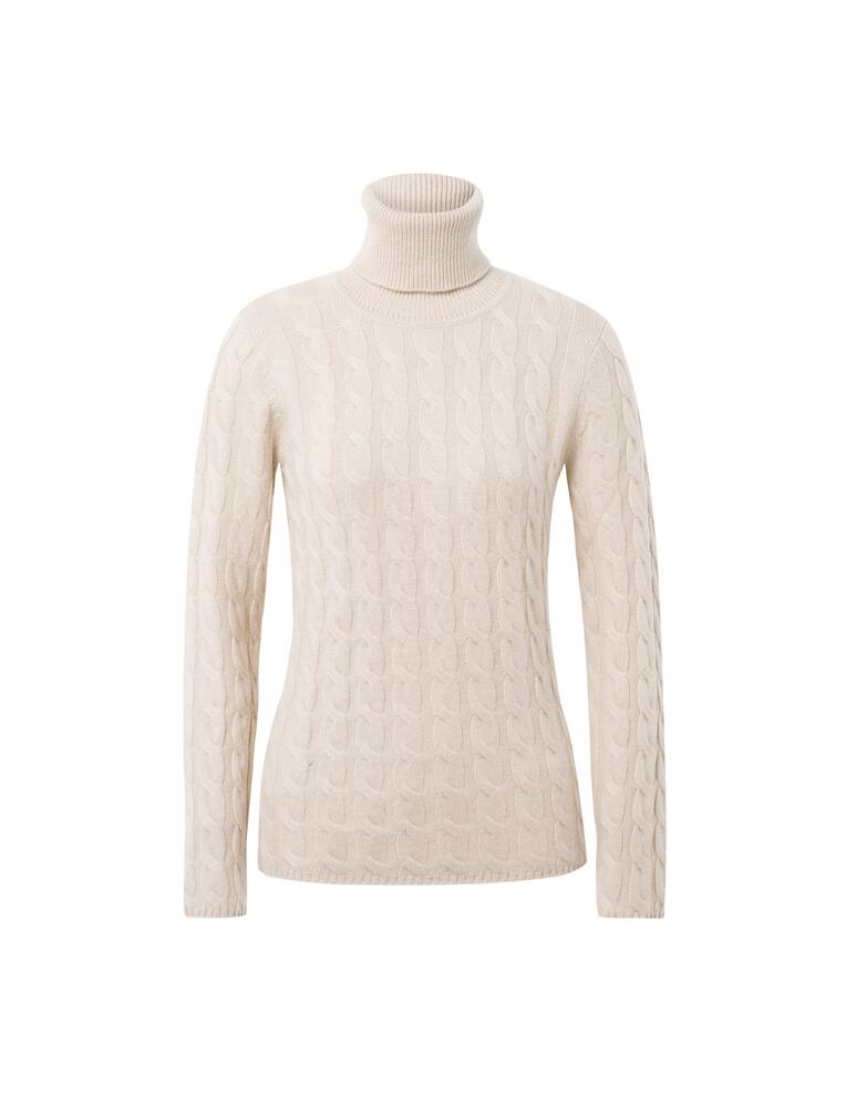 rinascente Pure Cashmere Long sleeve turtle neck with bag