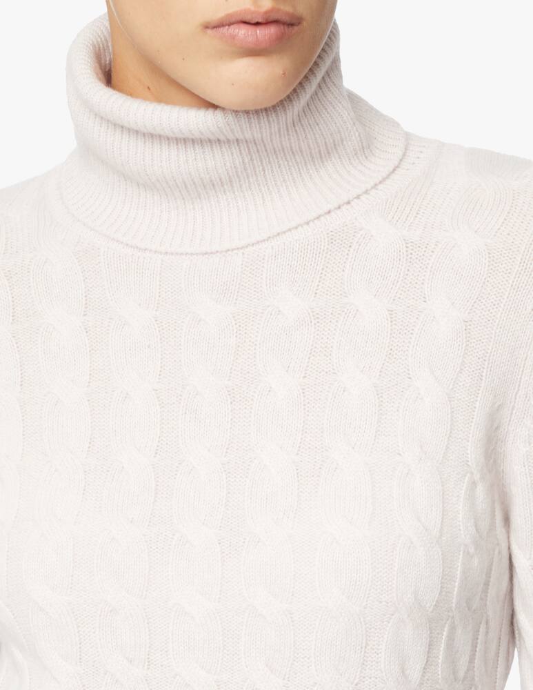 rinascente Pure Cashmere Long sleeve turtle neck with bag
