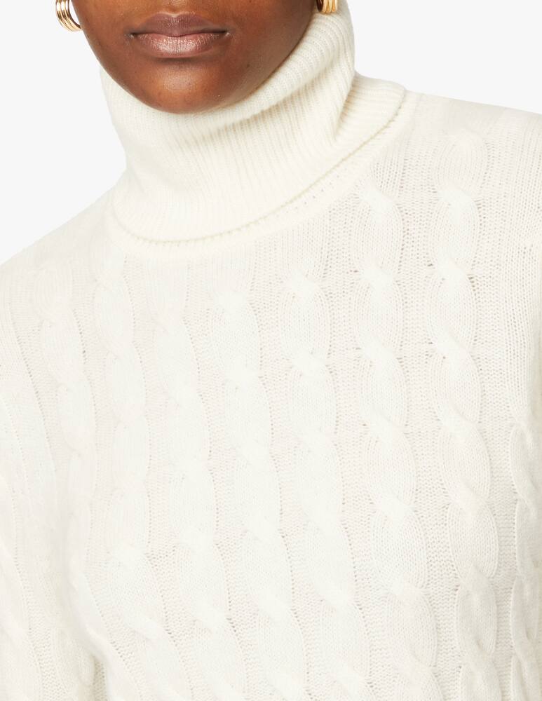 rinascente Pure Cashmere Dolcevita a manica lunga con busta