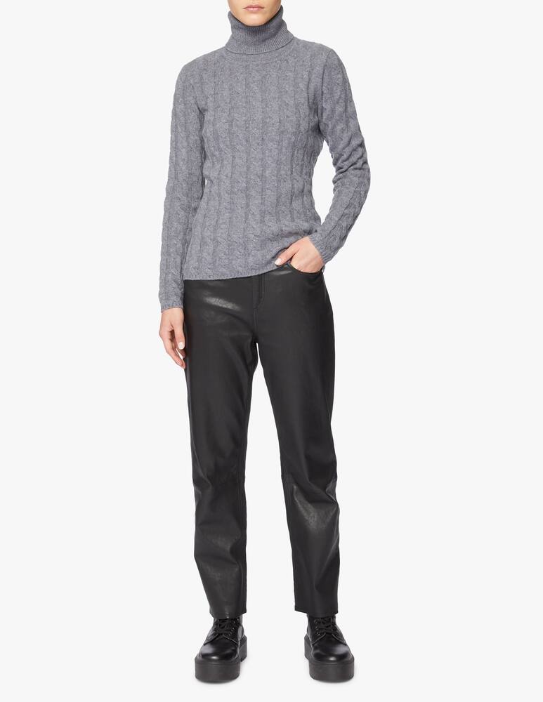 rinascente Pure Cashmere Dolcevita a manica lunga con busta