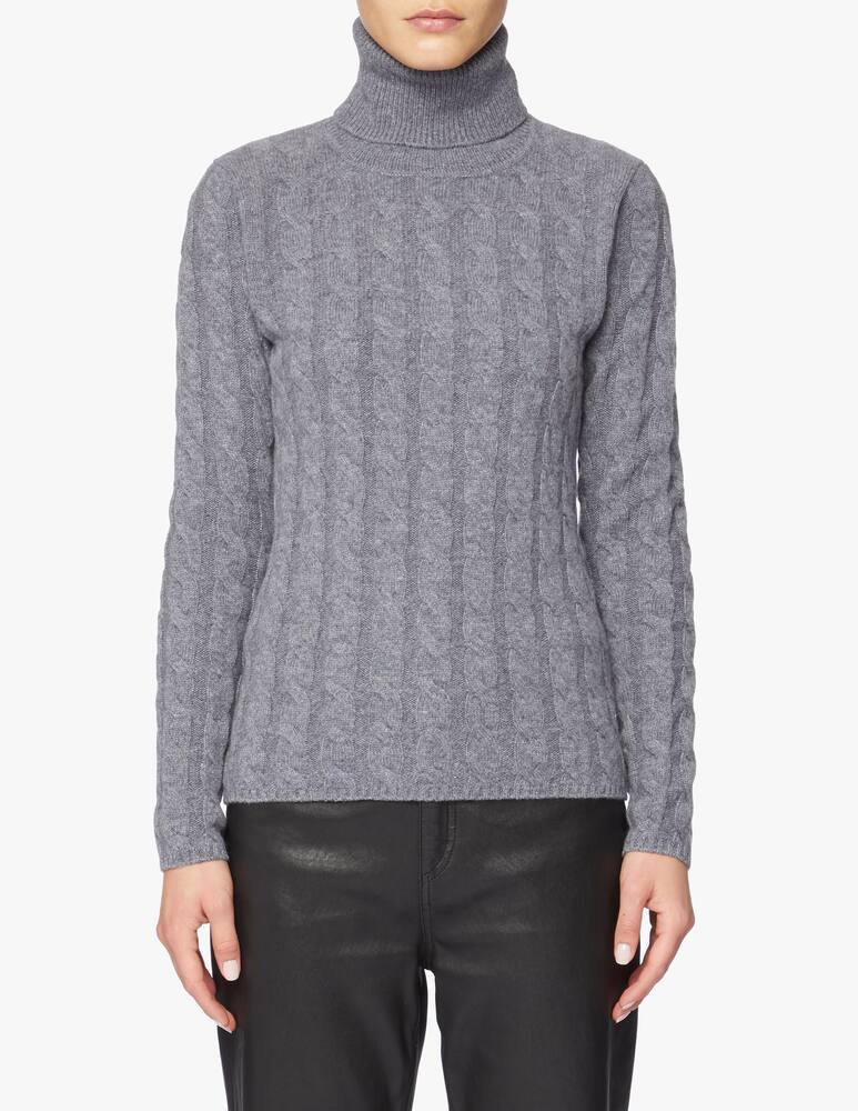 rinascente Pure Cashmere Dolcevita a manica lunga con busta