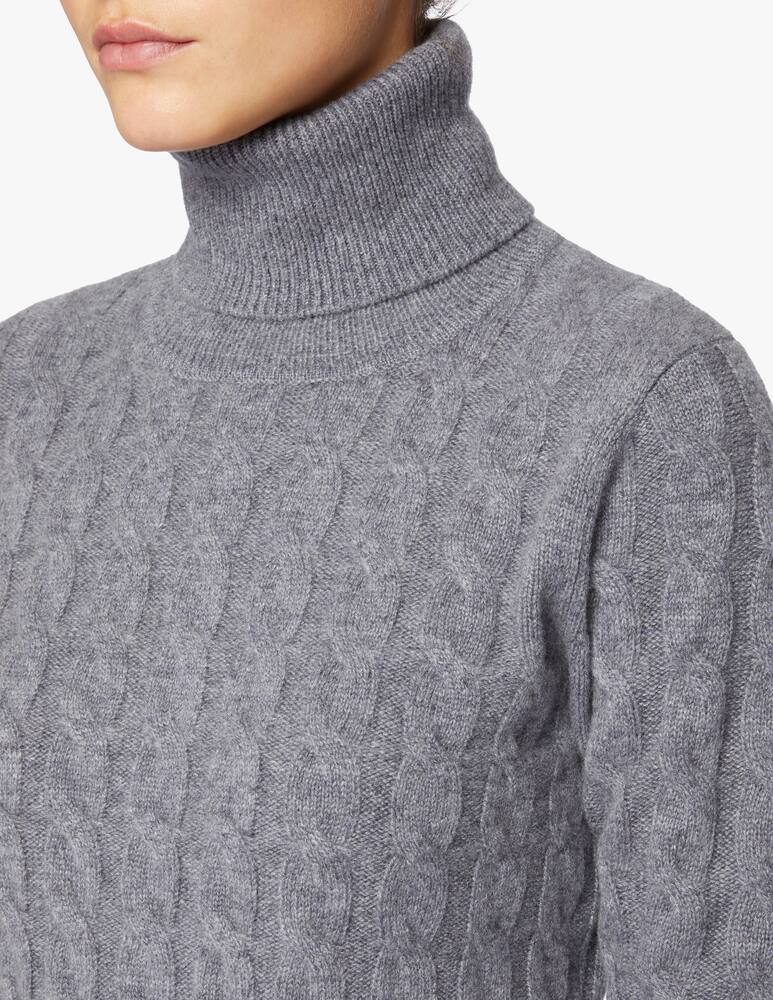 rinascente Pure Cashmere Dolcevita a manica lunga con busta