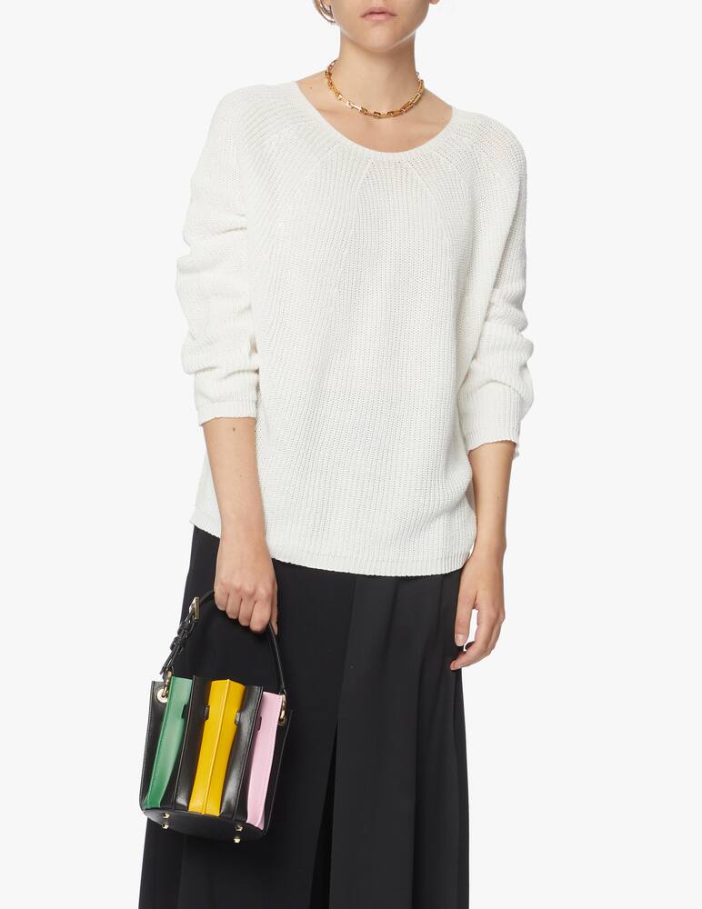 rinascente Sara Battaglia Borsa a secchiello Plissé mini