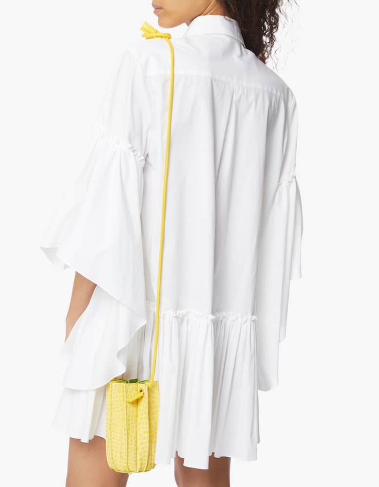 rinascente Sara Battaglia Plissé XS bucket bag