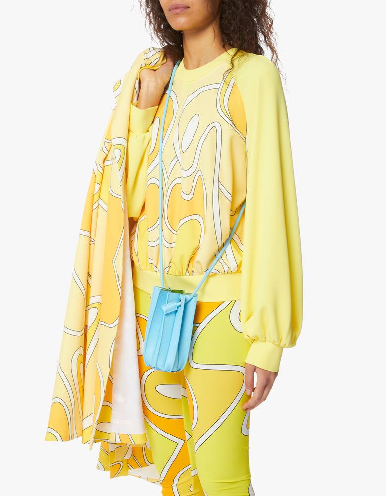 rinascente Sara Battaglia Borsa a secchiello Plissé XS