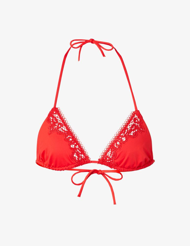rinascente Ermanno Scervino Lace triangle top bikini