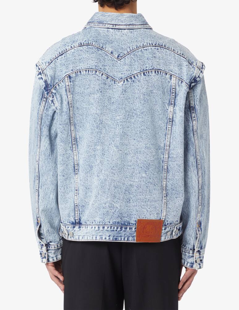 rinascente Evisu Denim graffiti jacket