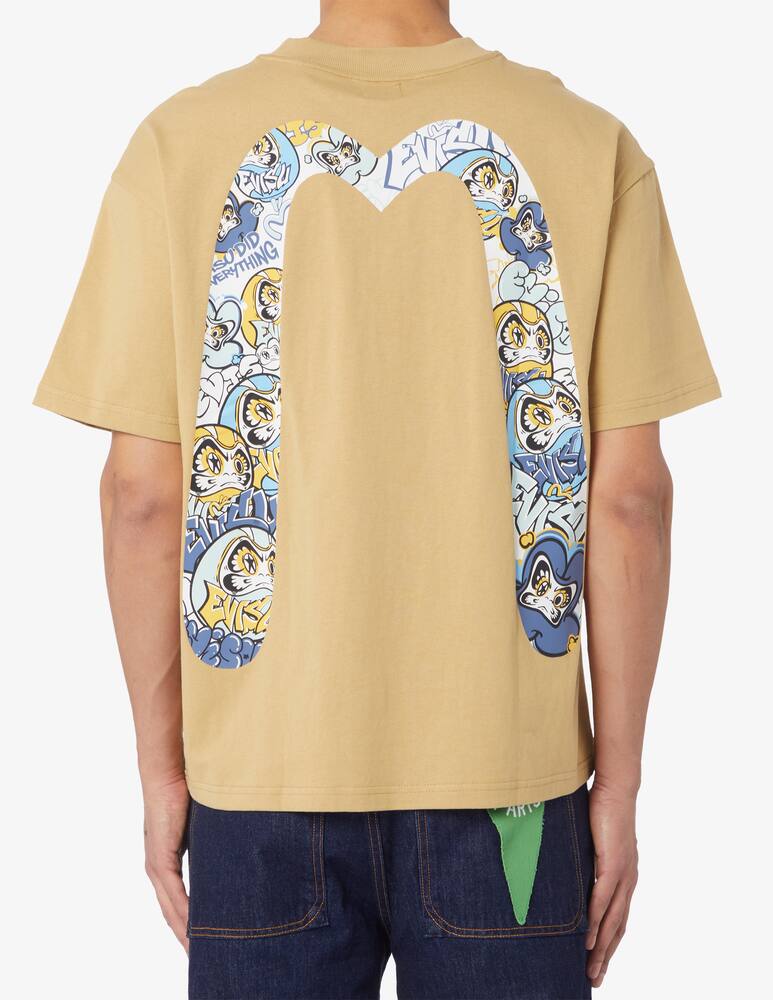 rinascente Evisu Graffiti print t-shirt