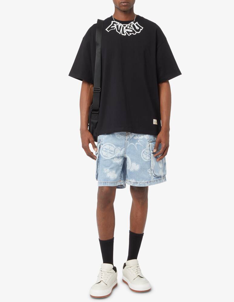 rinascente Evisu Stencil print t-shirt