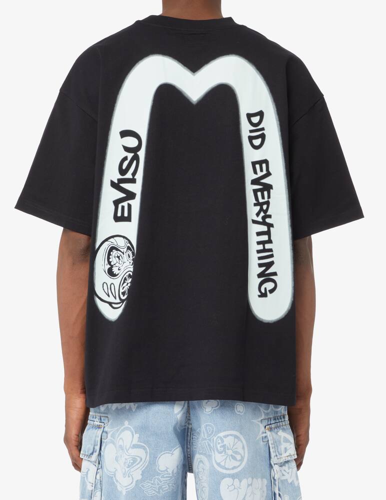 rinascente Evisu Stencil print t-shirt