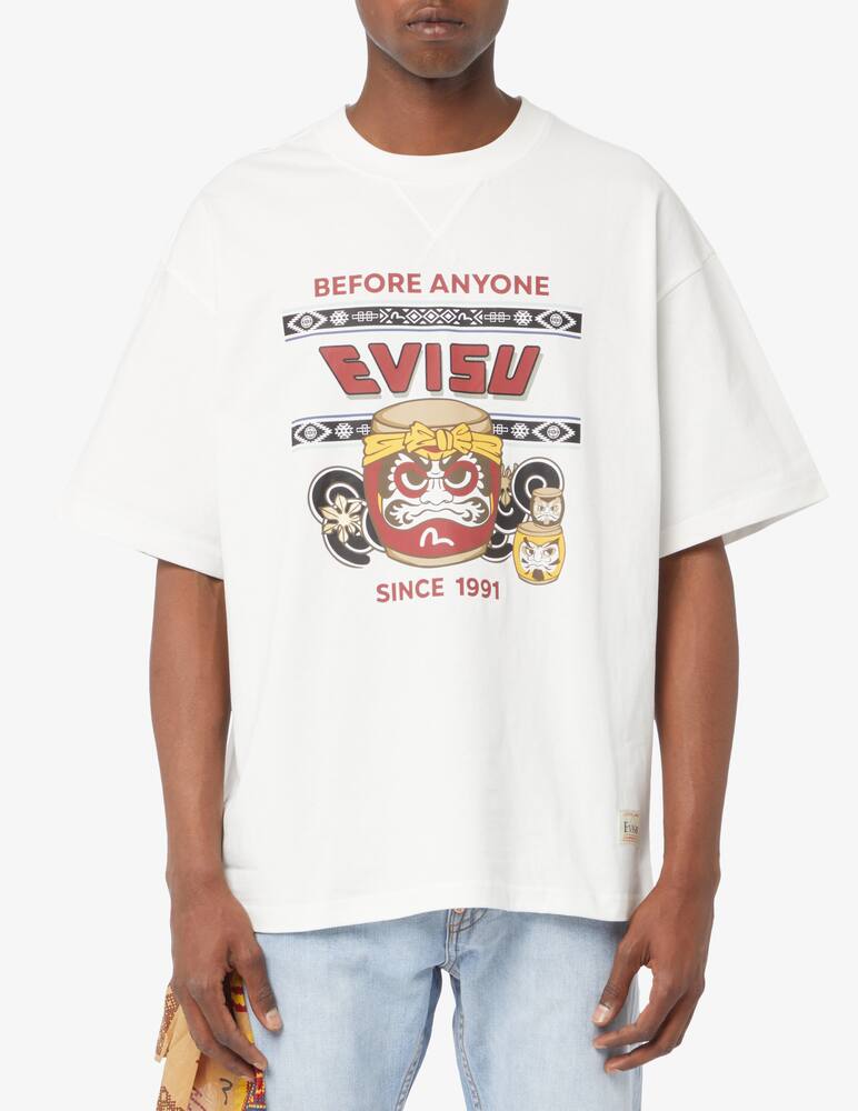 rinascente Evisu Wadaiko print t-shirt
